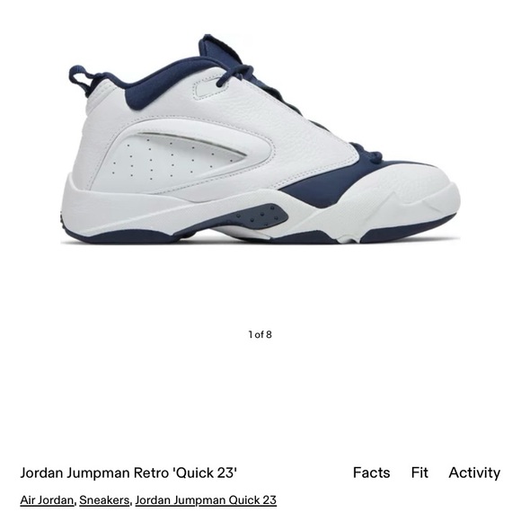 Nike Jordan Jumpman Retro ‘Quick 23’ - Picture 1 of 7